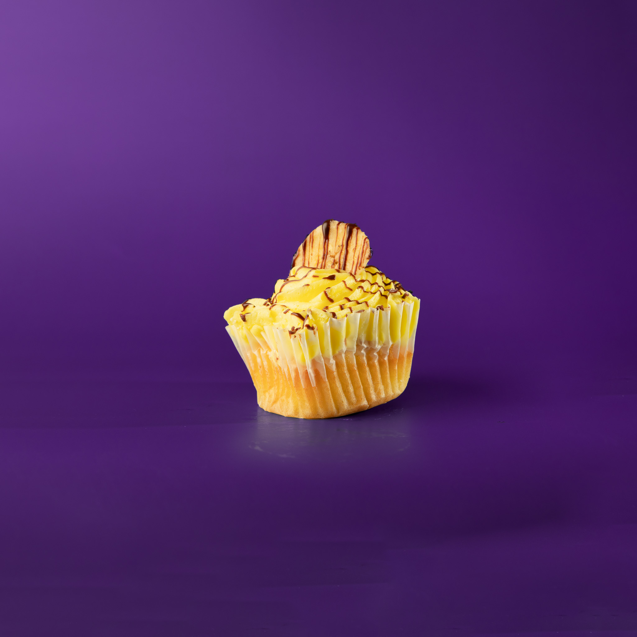 Chocolate Monkey Cupcake