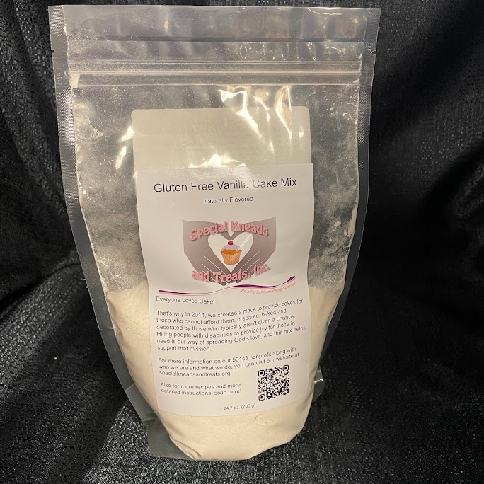 Gluten Free Cake Mix, Vanilla