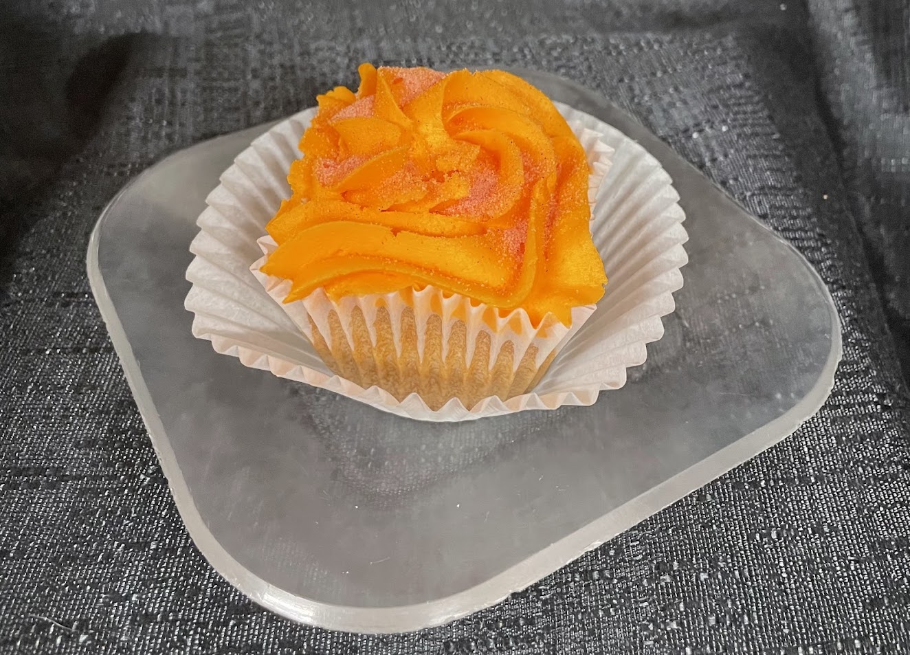 Cranberry Orange Cupcake