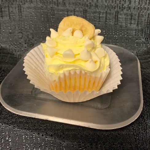 White Chocolate Banana Cupcake