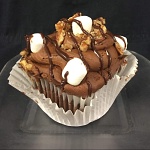 Mississippi Mud Cupcake