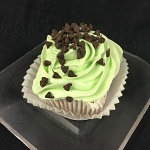 Mint Chocolate Chip Cupcake