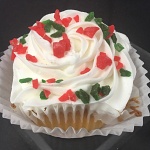 Peppermint Crunch Cupcake