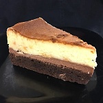 White Chocolate Brownie Cheesecake