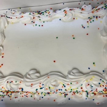 Vanilla Vanilla 9x13 Cake