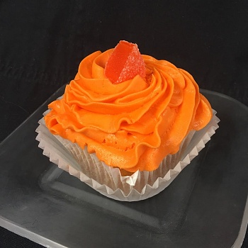 Orange Creamsicle Cupcake