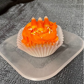 Candy Corn Cupcake